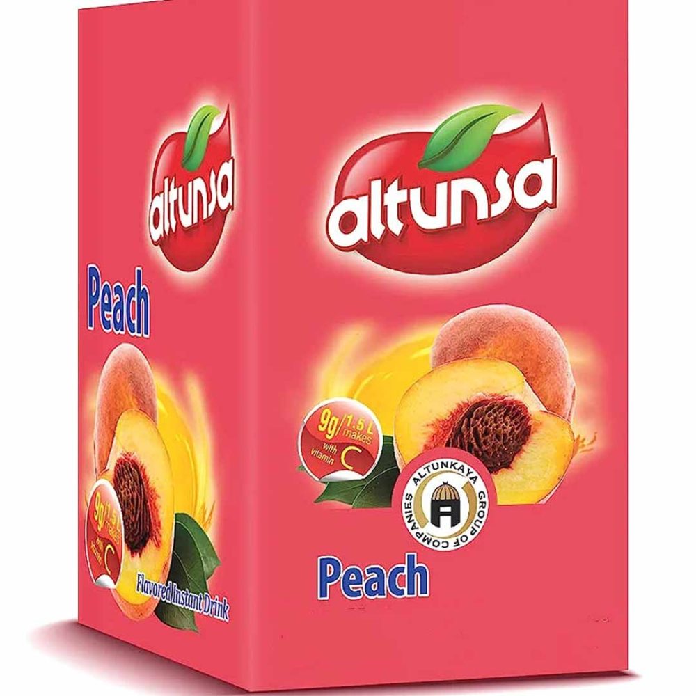 پودر شربت هلو التونسا 24 عددی Altunsa