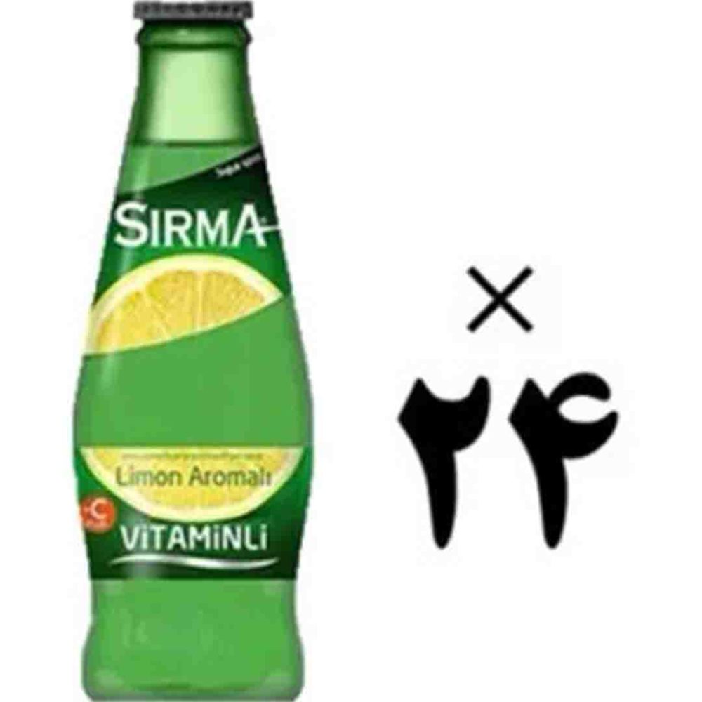 نوشیدنی 24 عددی ویتامینه با طعم لیمو سیرما Sirma