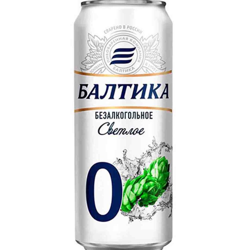 نوشیدنی آبجو بدون الکل بالتیکا رازیانه پک 24 عددی Baltika