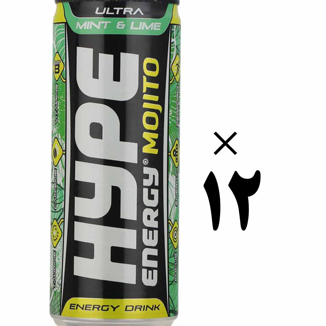 نوشابه انرژی زا موهیتو هایپ 12 عددی Hype