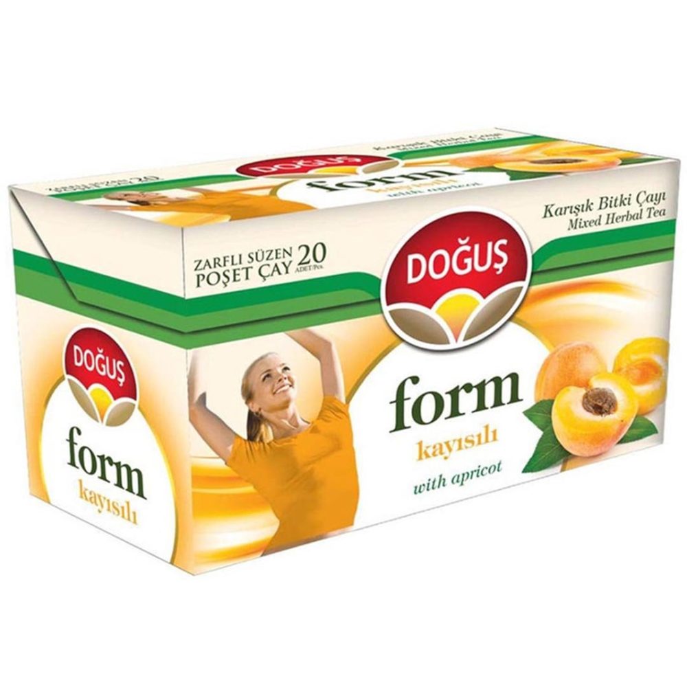 چای لاغری 40 گرم زردآلو فرم دوغوش Form Dogus